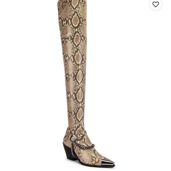 Snakeskin super cool over the knee. It’s a shame to not be worn!! - Picture 3 of 3